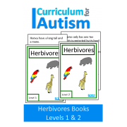 Herbivores Interactive Adapted Biology Book, 2 Levels